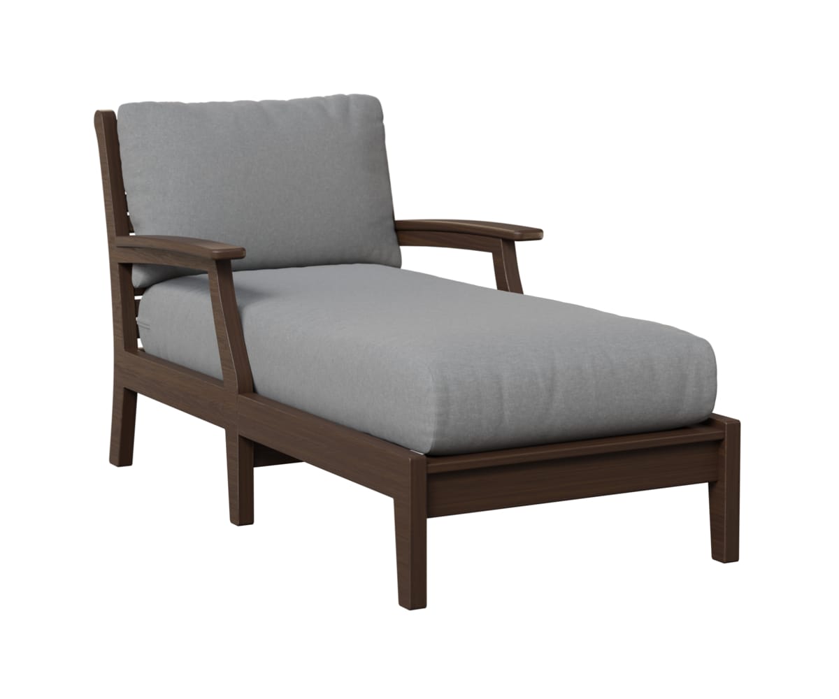 Berlin Gardens Outdoor Living > Patio Furniture > Deep Seating Natural finish Berlin Gardens - Classic Terrace Chaise Lounge