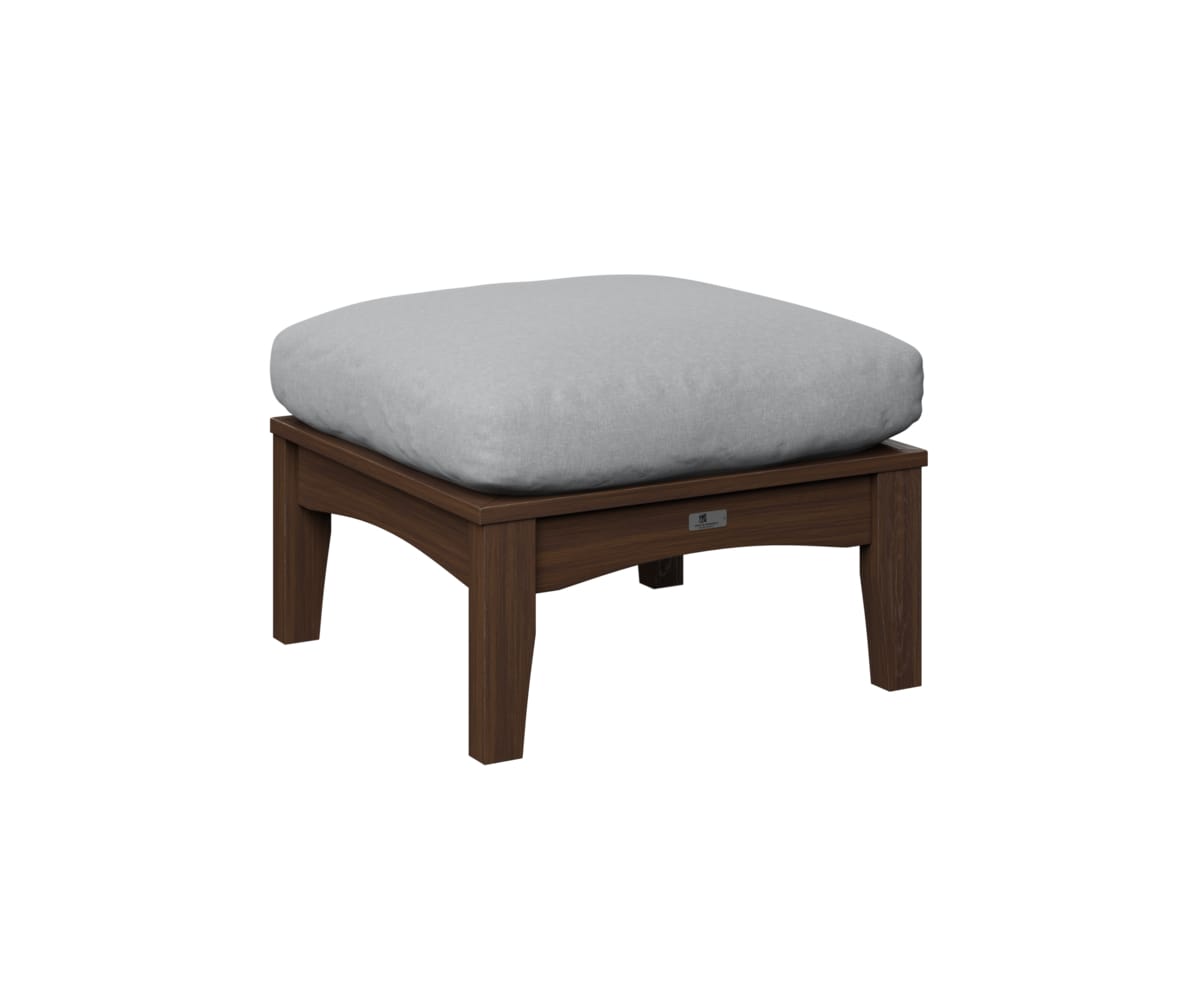 Berlin Gardens Outdoor Living > Patio Furniture > Deep Seating Natural finish Berlin Gardens - Classic Terrace Ottoman