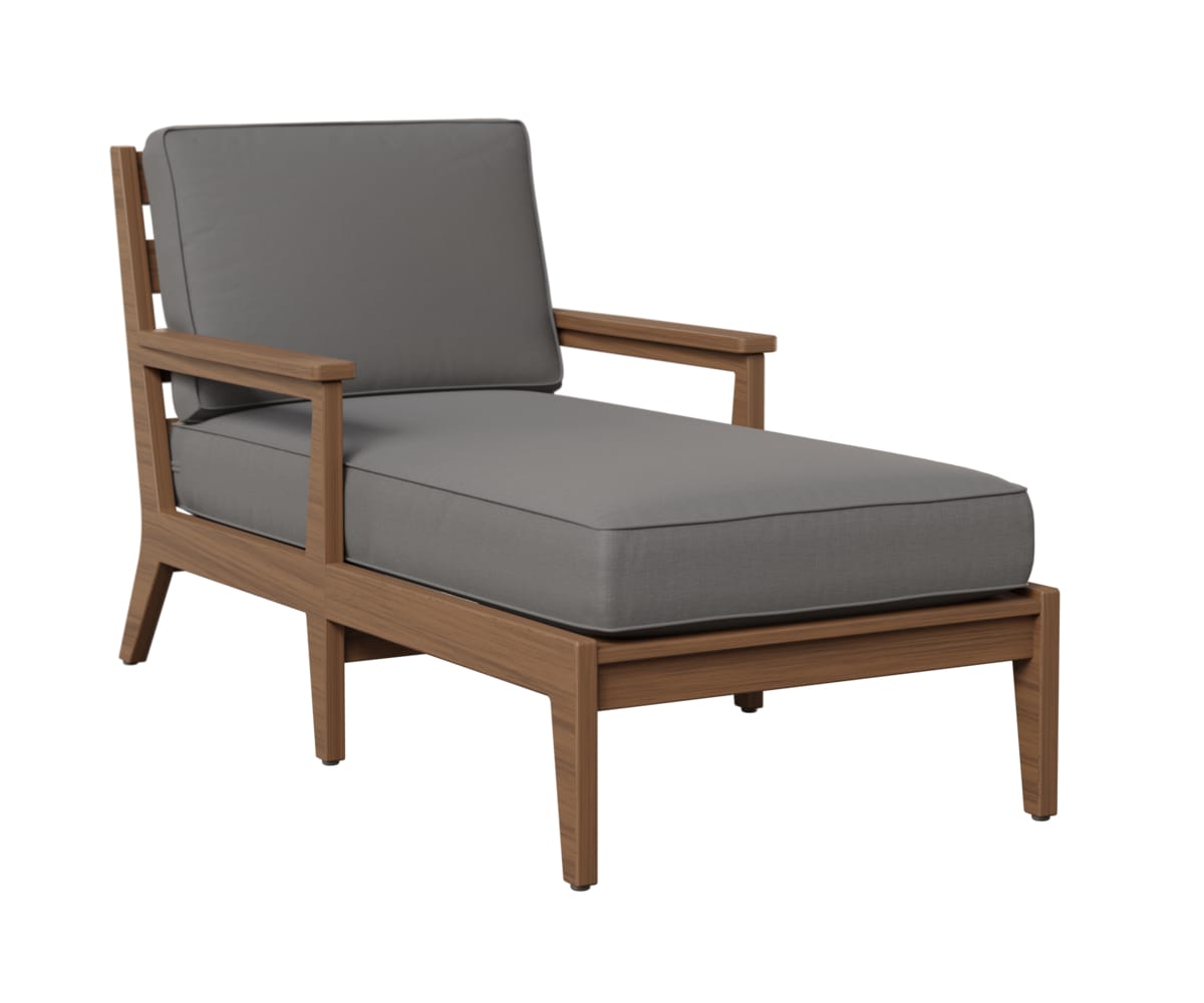 Berlin Gardens Outdoor Living > Patio Furniture > Deep Seating Natural finish Berlin Gardens - Mayhew Chaise Lounge