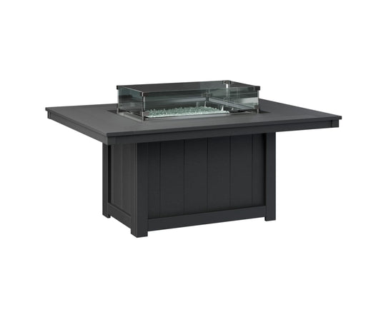 Berlin Gardens Outdoor Living > Patio Furniture > Deep Seating Regular Finish Berlin Gardens - Donoma Rectangular Fire Table
