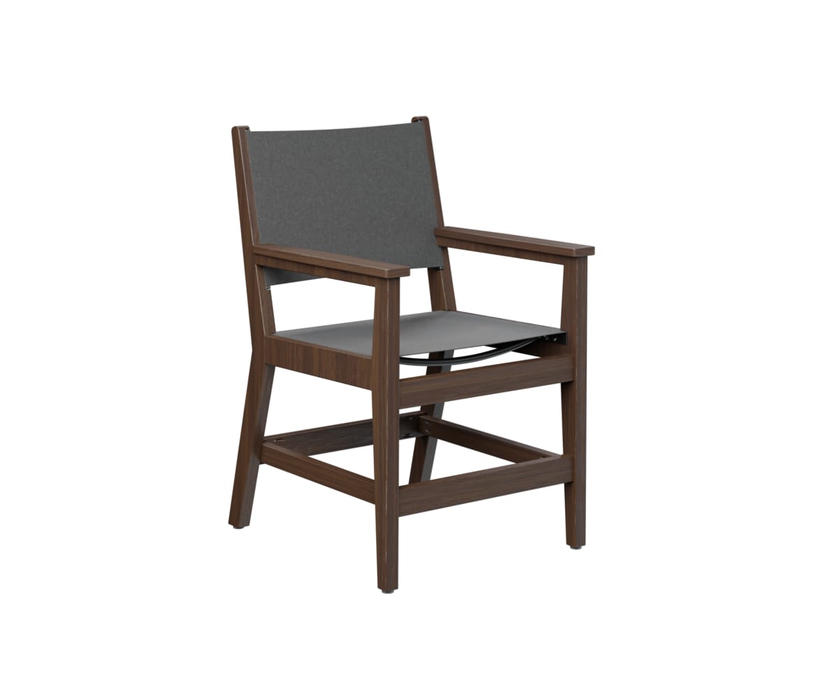 Berlin Gardens Outdoor Living > Patio Furniture > Dining & Pub Natural finish / Sling Group A Berlin Gardens - Mayhew Sling Dining Chair
