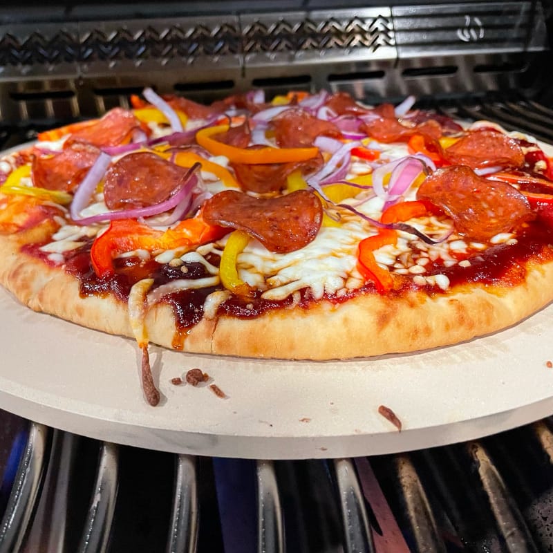 Big Boy Barbecue Accessories > Grilling Tools > Pizza Accessories Big Boy Circular Ceramic Pizza Stone