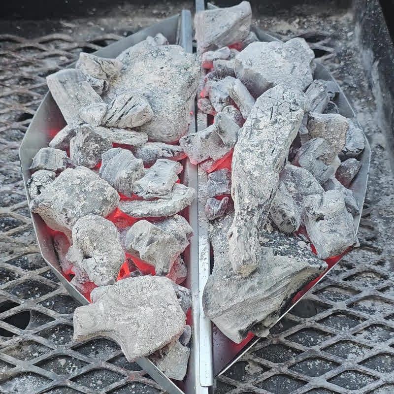 Big Boy Barbecue Accessories > Smoking Accessories > Charcoal Accessories > Charcoal Baskets Big Boy 2 Piece Charcoal Baskets
