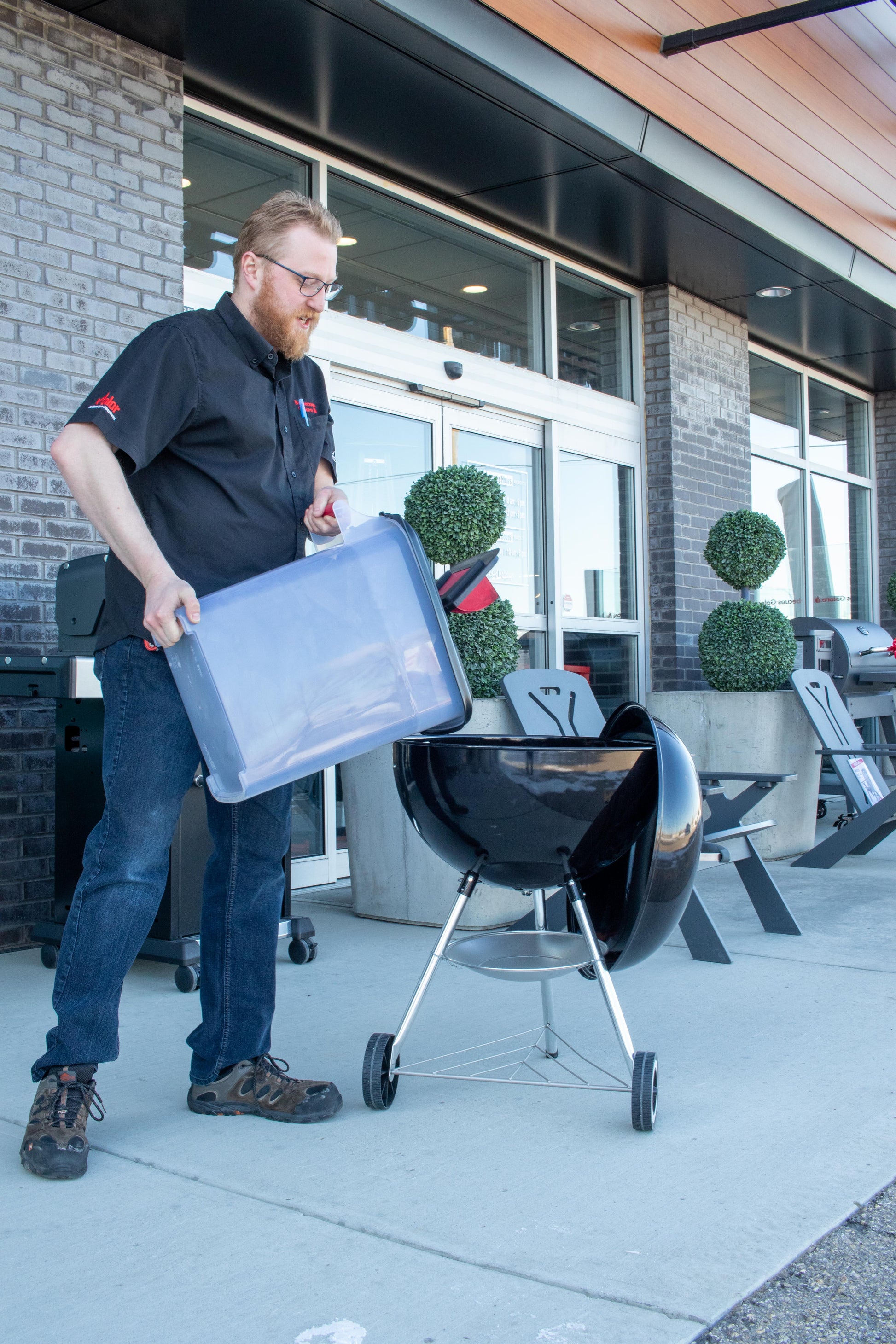 Big Boy Barbecue Accessories > Smoking Accessories > Charcoal Accessories > Storage Big Boy Grillin' Fuel Bin