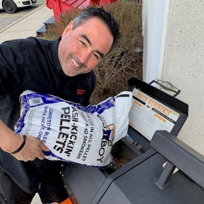 Big Boy Wood & Charcoal > Smoke Pellets Big Boy Ash-Kickin Pellets 20 lbs Competition Blend