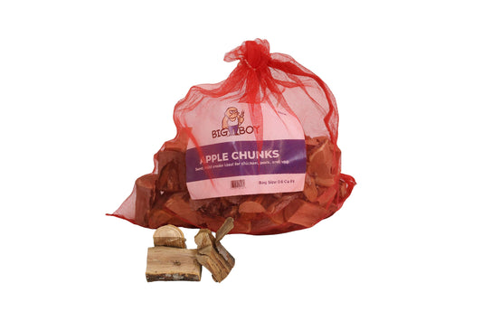 Big Boy Wood & Charcoal > Wood > Chunks Big Boy Smoking Wood Chunks - Apple Chunks 10lbs