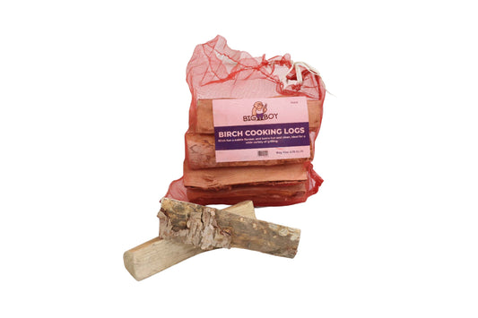 Big Boy Wood & Charcoal > Wood > Chunks Big Boy Smoking Wood Logs - Birch Cooking Logs 10lbs