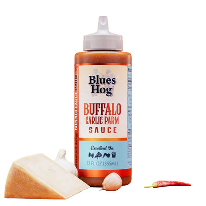 Blues Hog Barbecue Accessories > Food Prep > Sauces & Spices Blues Hog Buffalo Garlic Parm Barbecue Sauce Squeeze Bottles