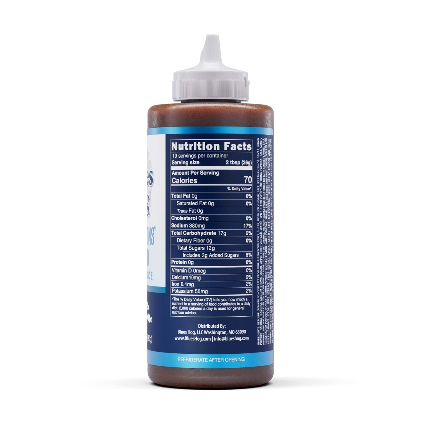 Blues Hog Barbecue Accessories > Food Prep > Sauces & Spices Blues Hog Champions' Blend Barbecue Sauce Squeeze Bottles