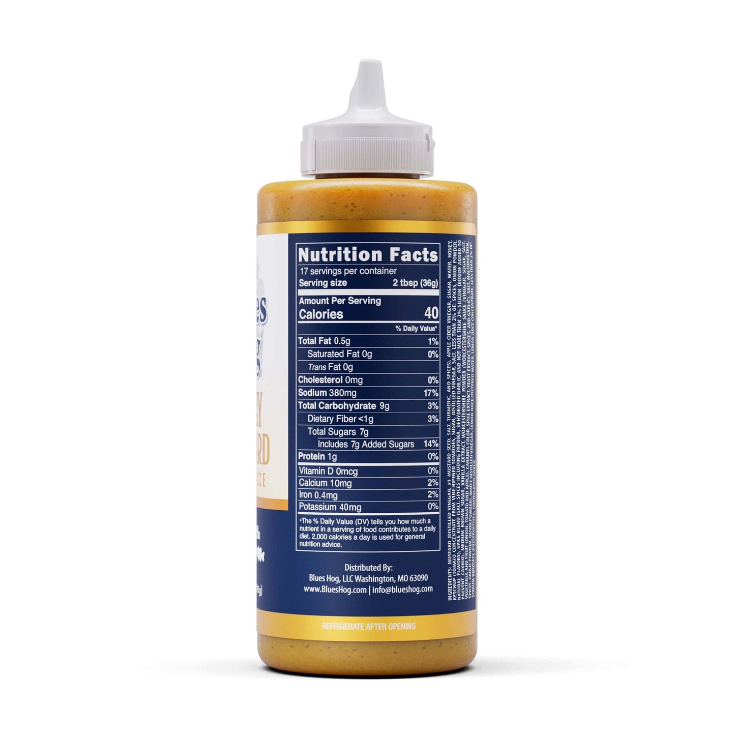 Blues Hog Barbecue Accessories > Food Prep > Sauces & Spices Blues Hog Honey Mustard Sauce Squeeze Bottle