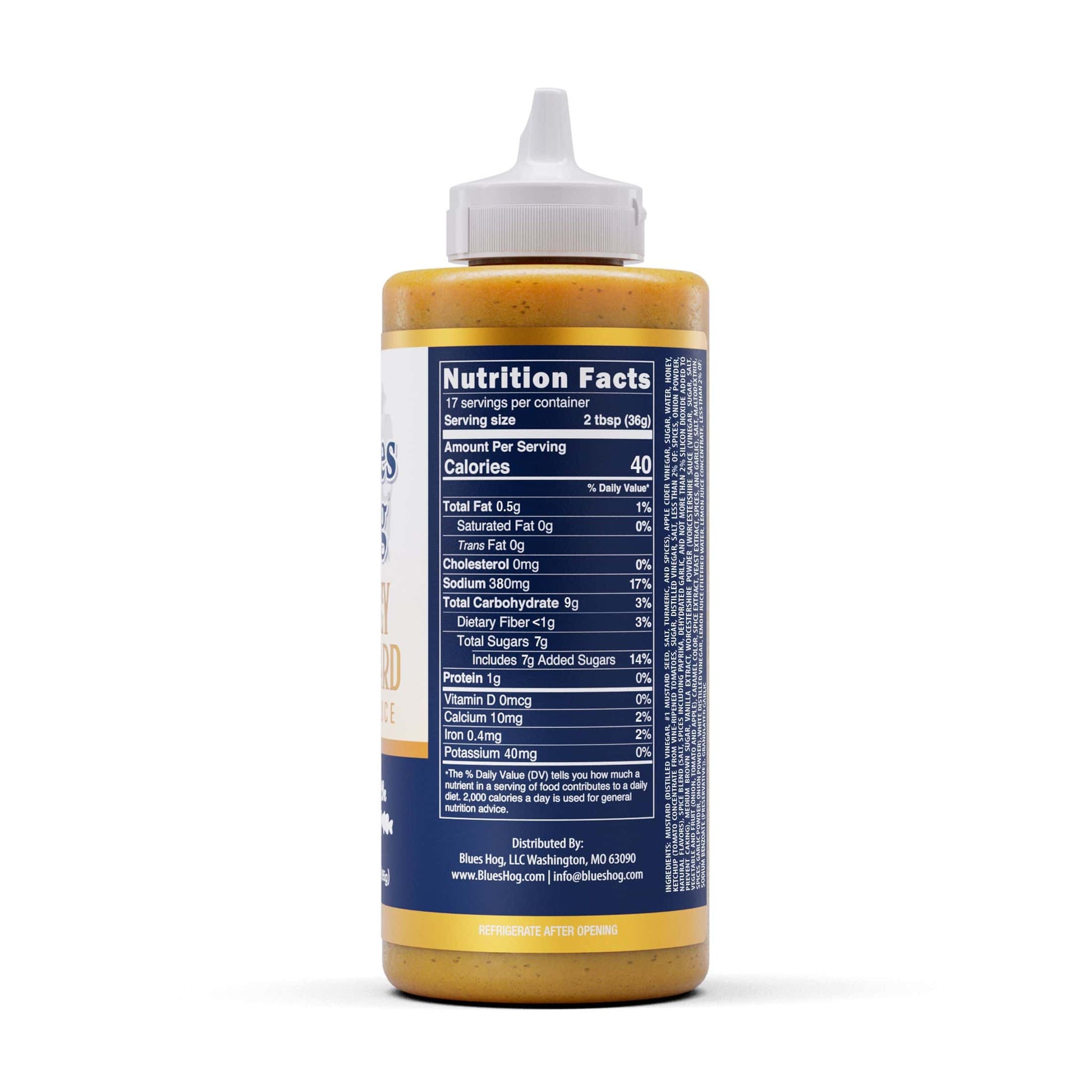 Blues Hog Barbecue Accessories > Food Prep > Sauces & Spices Blues Hog Honey Mustard Sauce Squeeze Bottle