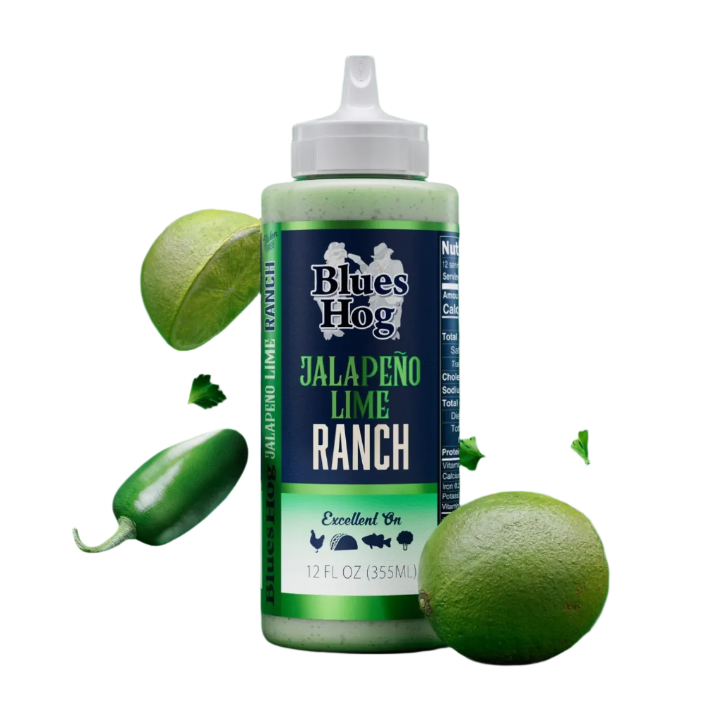 Blues Hog Barbecue Accessories > Food Prep > Sauces & Spices Blues Hog Jalapeno Lime Ranch Squeeze Bottles