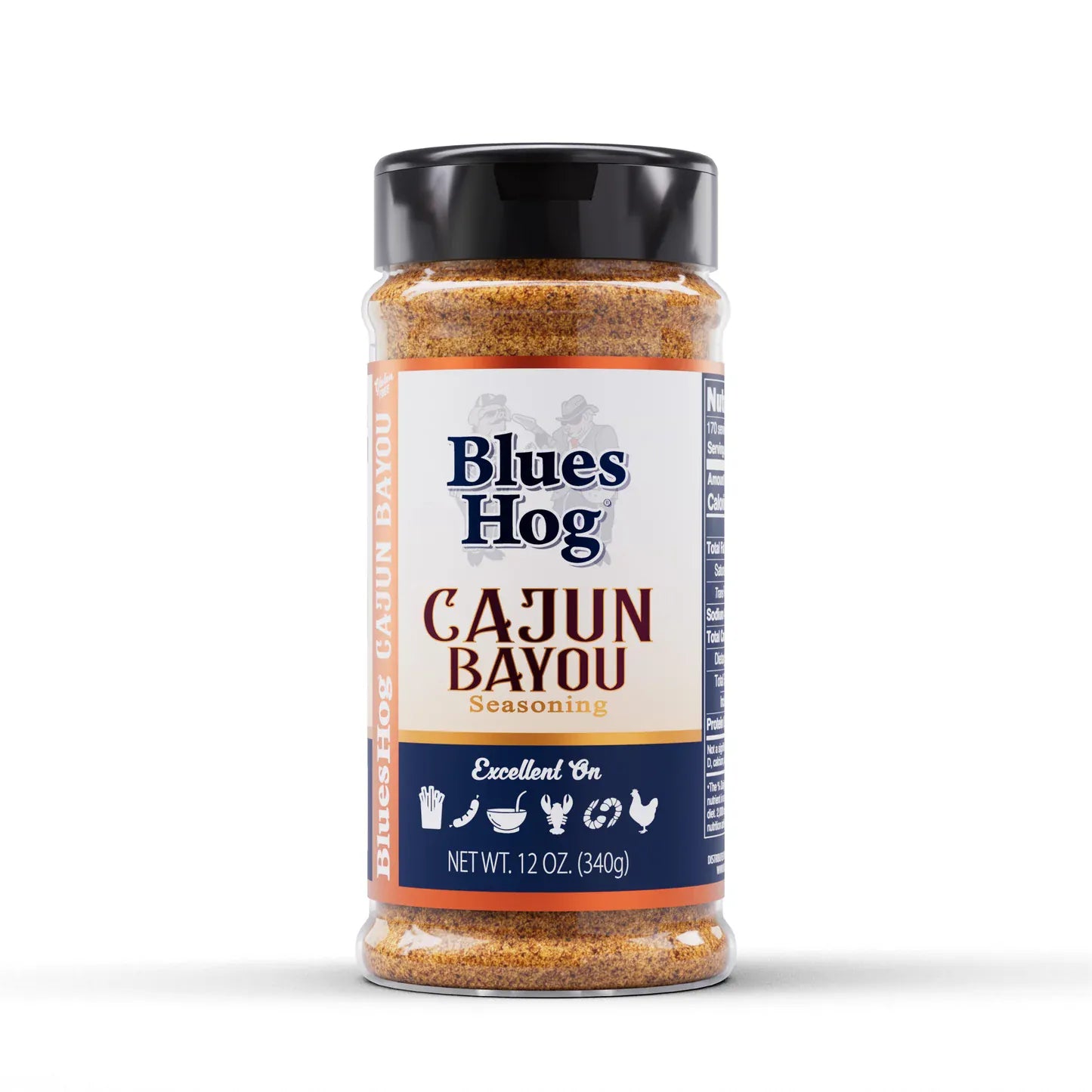 Blues Hog Barbecue Accessories > Food Prep > Sauces & Spices Blues Hog - Rub - Cajun Bayou 12oz