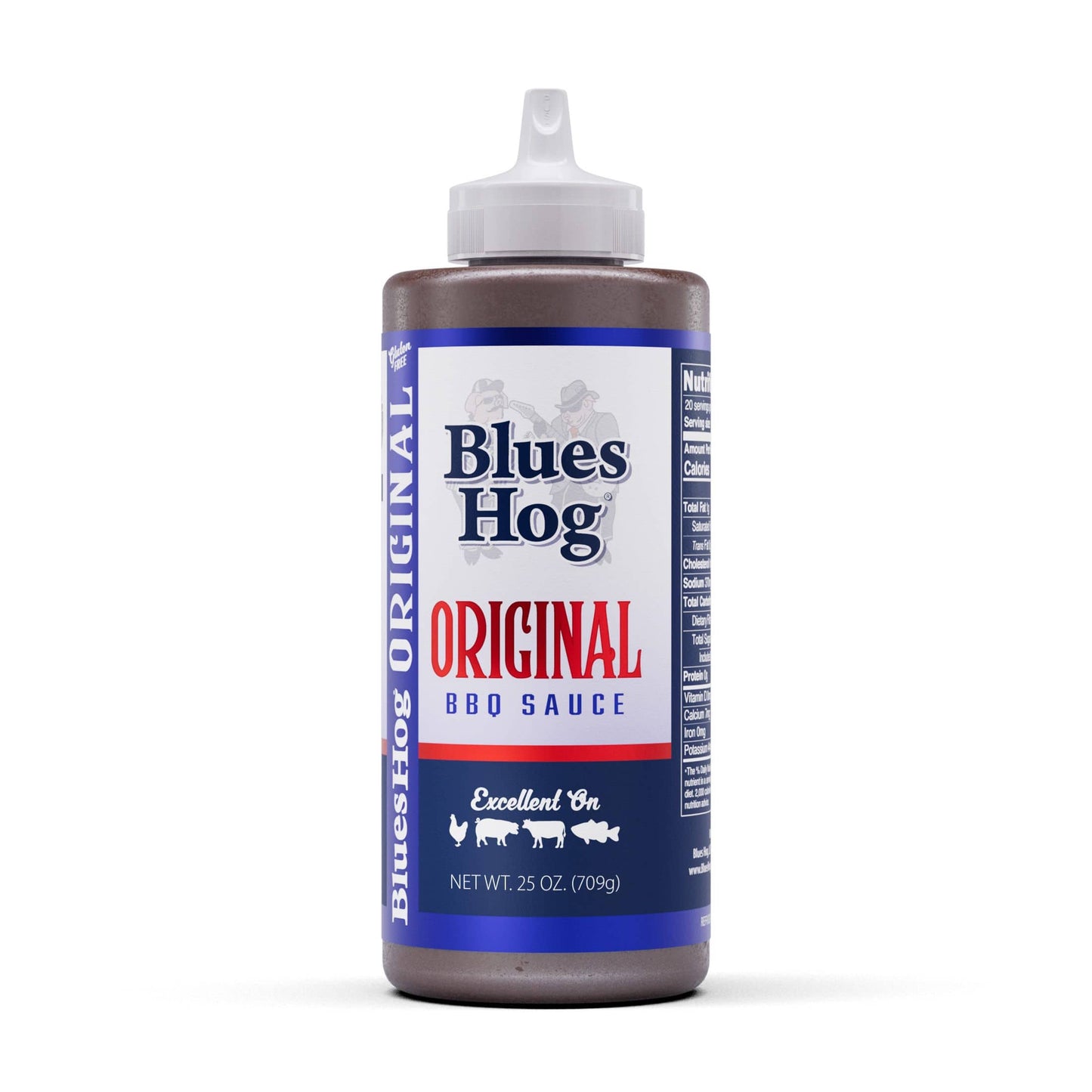 Blues Hog Edibles > Seasoning > Sauce Blues Hog Original Barbecue Sauce Squeeze Bottles