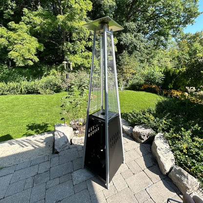 Brander Outdoor Living > Heating > Patio Heaters > Freestanding Brander Black Fontana Patio Torch