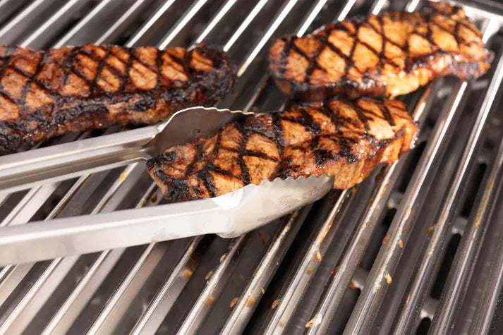 Broil King Cooking Grates - Stainless Steel Broil King 11341 Stainless Steel Apex Cooking Grate - 17.5" x 6.3" (Baron/Crown)
