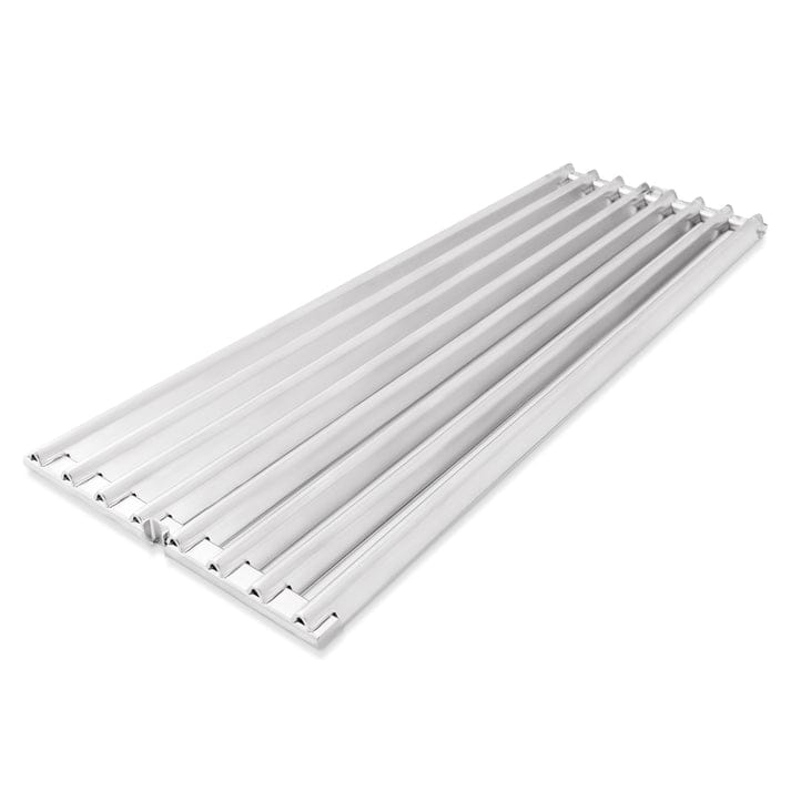 Broil King Cooking Grates - Stainless Steel Broil King 11341 Stainless Steel Apex Cooking Grate - 17.5" x 6.3" (Baron/Crown)