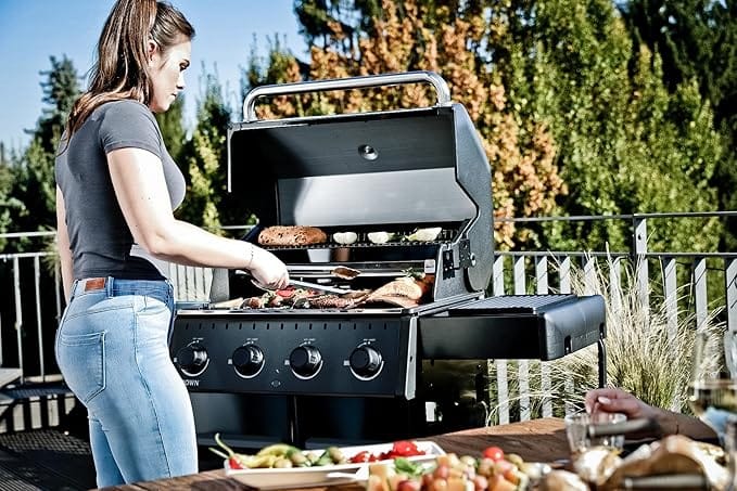 Broil King Outdoor Cooking > Gas Grills > BBQs Broil King Crown 420 Shadow