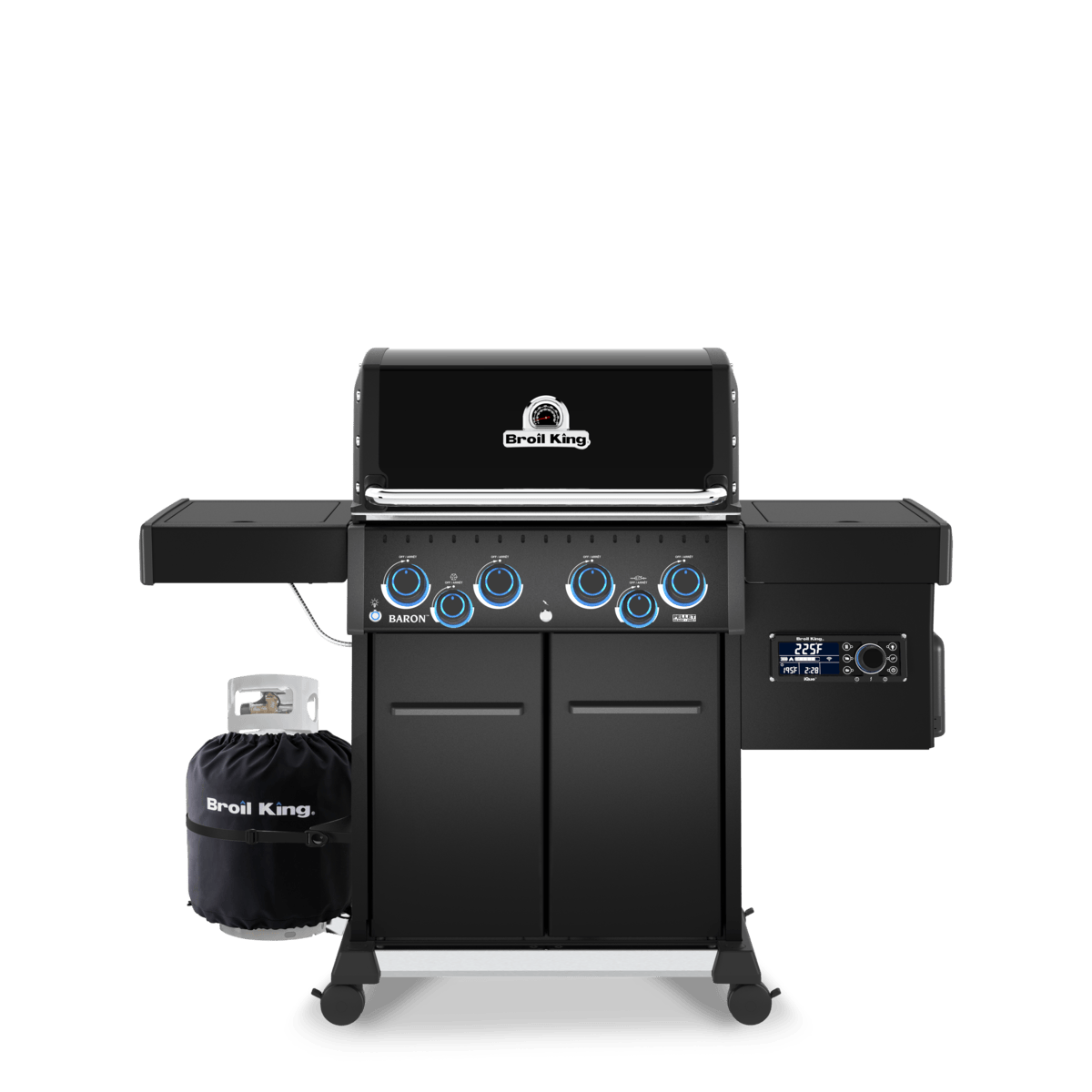 Broil King Outdoor Cooking > Gas Grills > BBQs Propane / With Pellet Hopper Broil King Baron 490 Pro Shadow