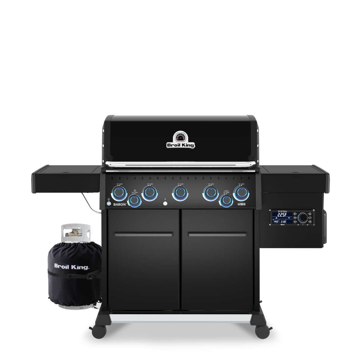 Broil King Outdoor Cooking > Gas Grills > BBQs Propane / With Pellet Hopper Broil King Baron 590 PRO Shadow