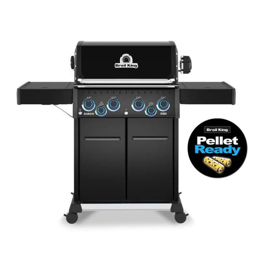 Broil King Outdoor Cooking > Gas Grills > BBQs Propane / Without Pellet Hopper Broil King Baron 490 Pro Shadow