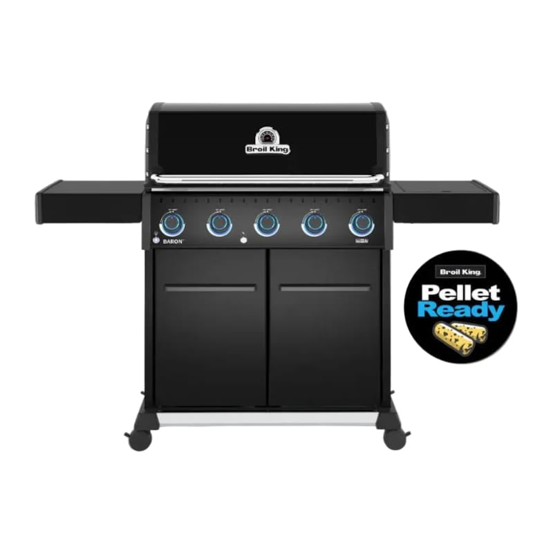 Broil King Outdoor Cooking > Gas Grills > BBQs Propane / Without Pellet Hopper Broil King Baron 520 Pro Shadow
