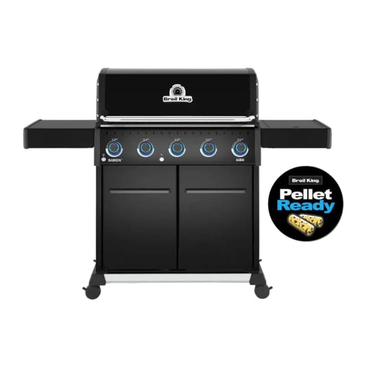 Broil King Outdoor Cooking > Gas Grills > BBQs Propane / Without Pellet Hopper Broil King Baron 520 Pro Shadow