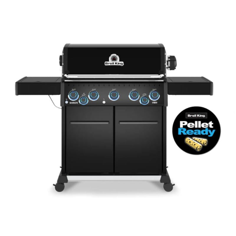 Broil King Outdoor Cooking > Gas Grills > BBQs Propane / Without Pellet Hopper Broil King Baron 590 PRO Shadow