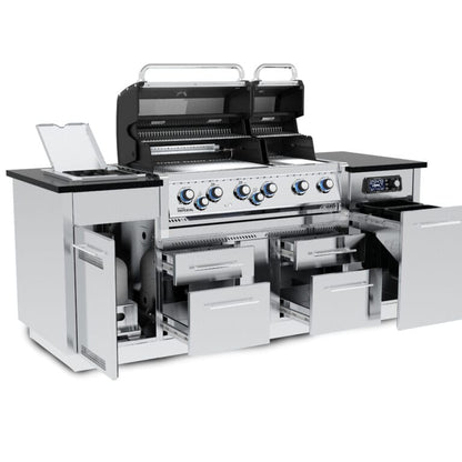 Broil King Outdoor Cooking > Outdoor Kitchens > Islands Broil King Imperial Island QS 690i NG