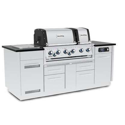 Broil King Outdoor Cooking > Outdoor Kitchens > Islands Broil King Imperial Island QS 690i NG