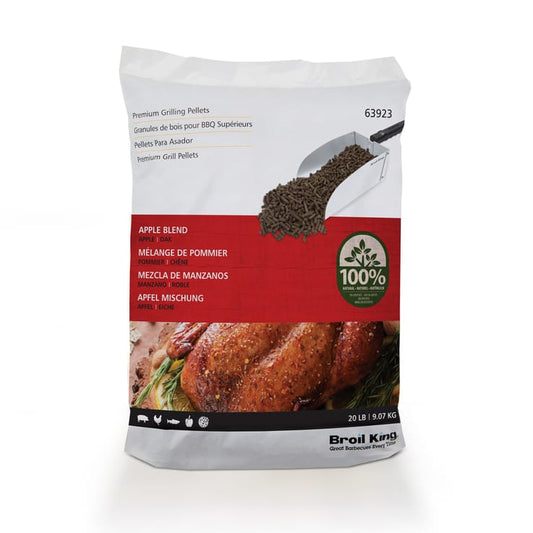 Broil King Wood & Charcoal > Smoke Pellets Broil King Pellets - Apple - 20lb Bag