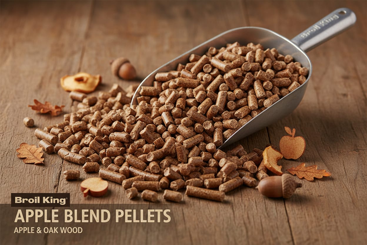 Broil King Wood & Charcoal > Smoke Pellets Broil King Pellets - Apple - 20lb Bag