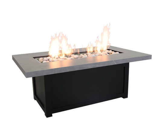 Cabana Coast Outdoor Living > Fire Feature > Gas Nauge / Propane Cabana Coast Origin Rectangular 59" x 36" Fire Table