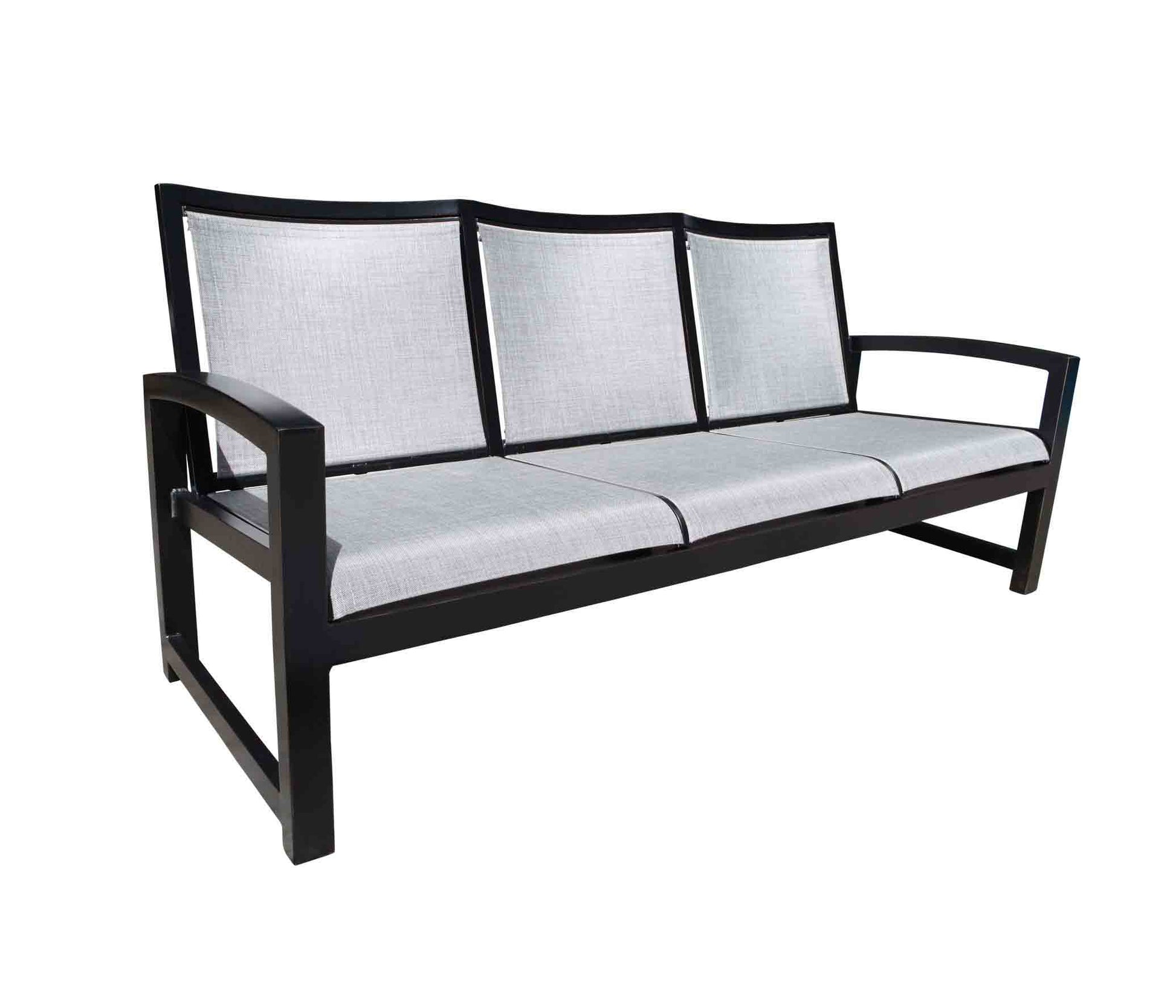 Cabana Coast Outdoor Living > Patio Furniture > Deep Seating Black / Sailing Seagull Cabana Coast Millcroft Sofa