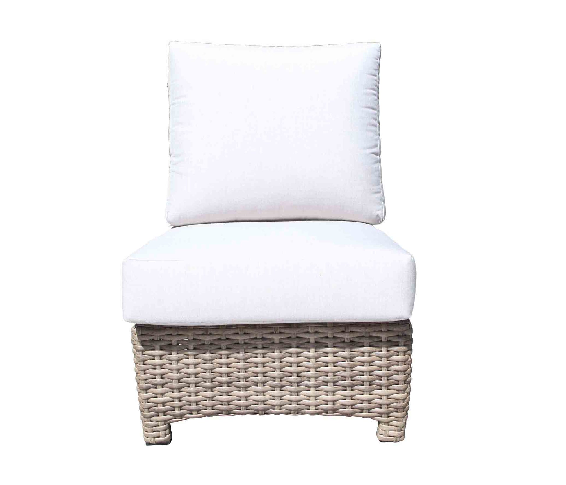 Cabana Coast Outdoor Living > Patio Furniture > Deep Seating Cabana Coast Riverside Sectional Slipper Chair
