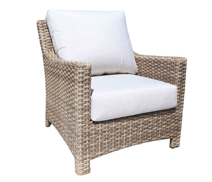 Cabana Coast Outdoor Living > Patio Furniture > Deep Seating Drift Teak / Cast Silver Cabana Coast Riverside Club Chair