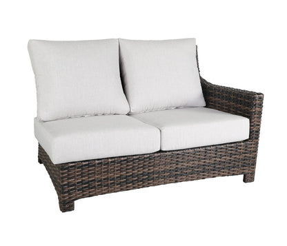 Cabana Coast Outdoor Living > Patio Furniture > Deep Seating Espresso / Cast Silver Cabana Coast Riverside Sectional Right Module