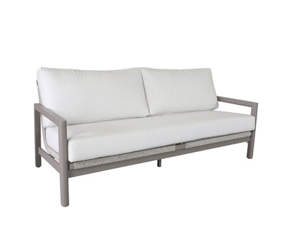Cabana Coast Outdoor Living > Patio Furniture > Deep Seating Linen / Exhale Cloud Cabana Coast Elm Sofa