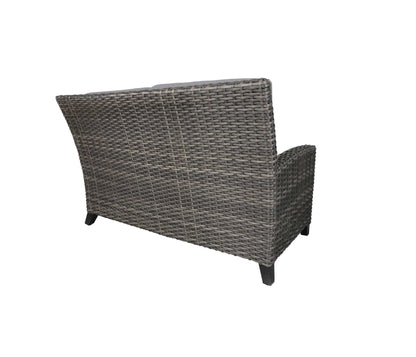 Cabana Coast Outdoor Living > Patio Furniture > Deep Seating Reef / Charcoal Sand Cabana Coast Sedona Loveseat