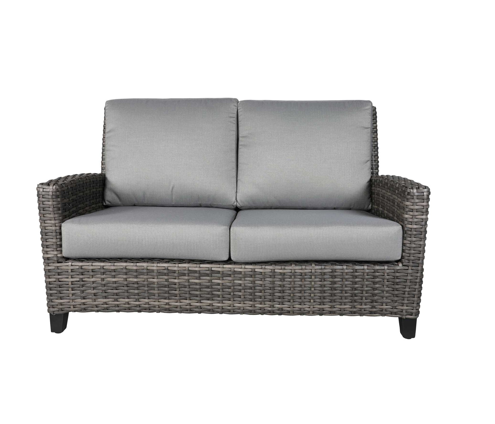 Cabana Coast Outdoor Living > Patio Furniture > Deep Seating Reef / Charcoal Sand Cabana Coast Sedona Loveseat