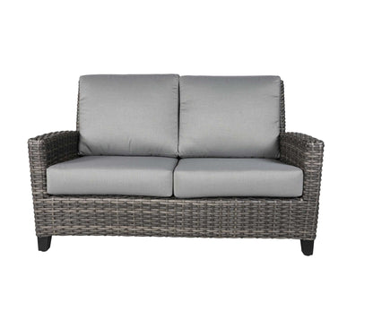 Cabana Coast Outdoor Living > Patio Furniture > Deep Seating Reef / Charcoal Sand Cabana Coast Sedona Loveseat