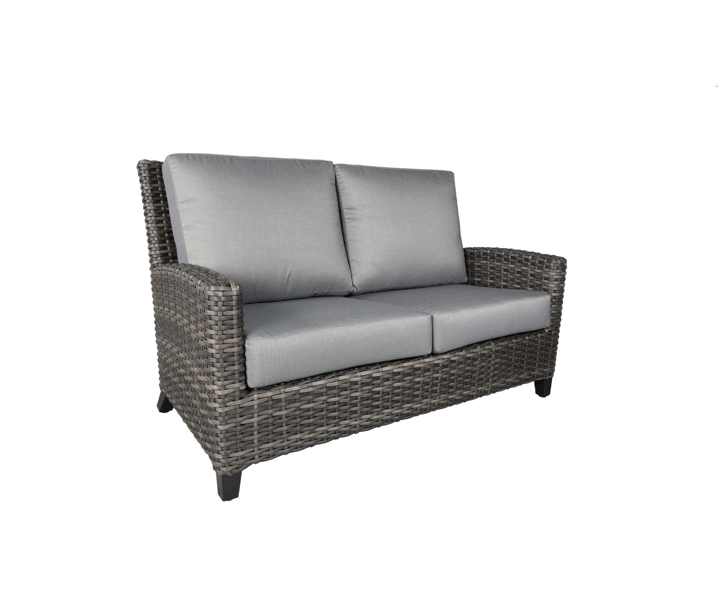 Cabana Coast Outdoor Living > Patio Furniture > Deep Seating Reef / Charcoal Sand Cabana Coast Sedona Loveseat