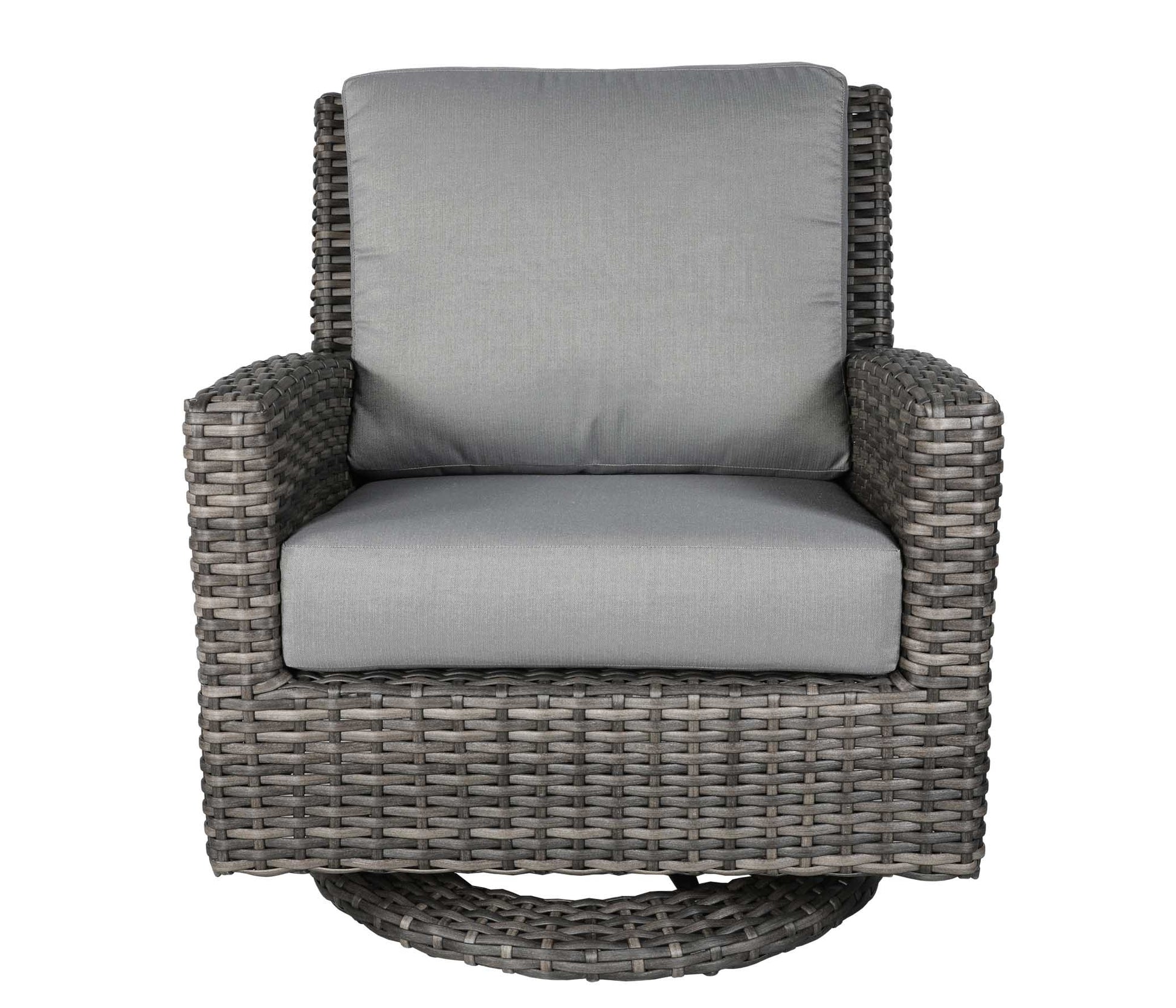 Cabana Coast Outdoor Living > Patio Furniture > Deep Seating Reef / Charcoal Sand Cabana Coast Sedona Swivel Chair