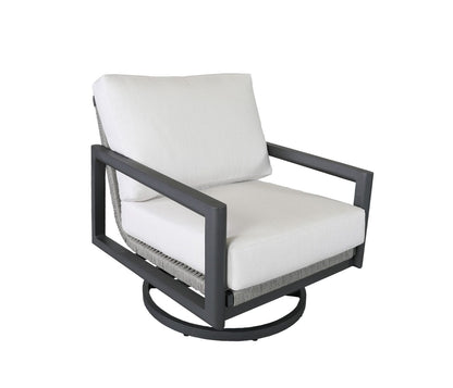 Cabana Coast Outdoor Living > Patio Furniture > Deep Seating Storm / Exhale Cloud Cabana Coast Elm Swivel Chair