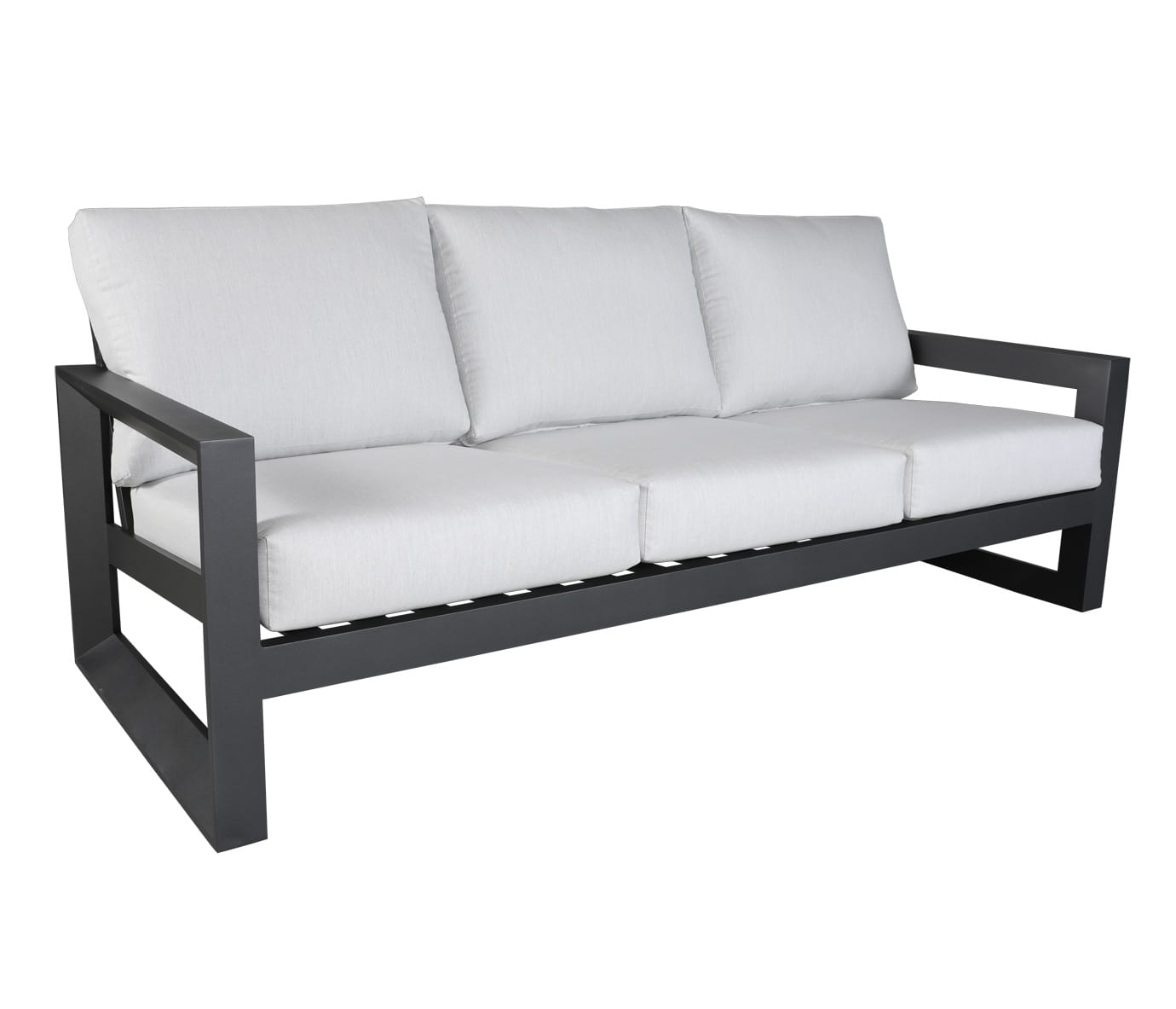Cabana Coast Outdoor Living > Patio Furniture > Deep Seating Storm / Idol Pebble Cabana Coast Muse Sofa