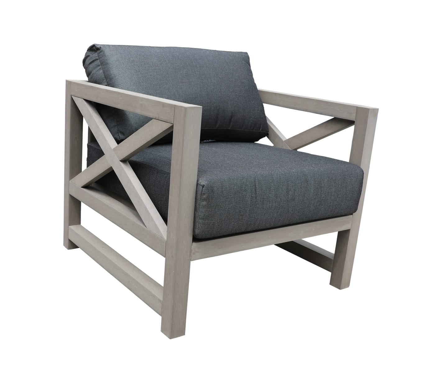 Cabana Coast Outdoor Living > Patio Furniture > Deep Seating Weathered / Italian Sand Cabana Coast Kensington Club Chair