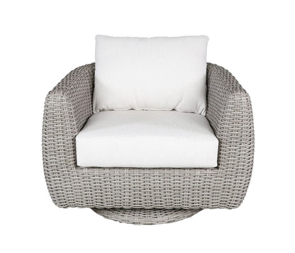 Cabana Coast Outdoor Living > Patio Furniture > Deep Seating Willow / Marvel Cloud Cabana Coast Etta Lounge Swivel Chair