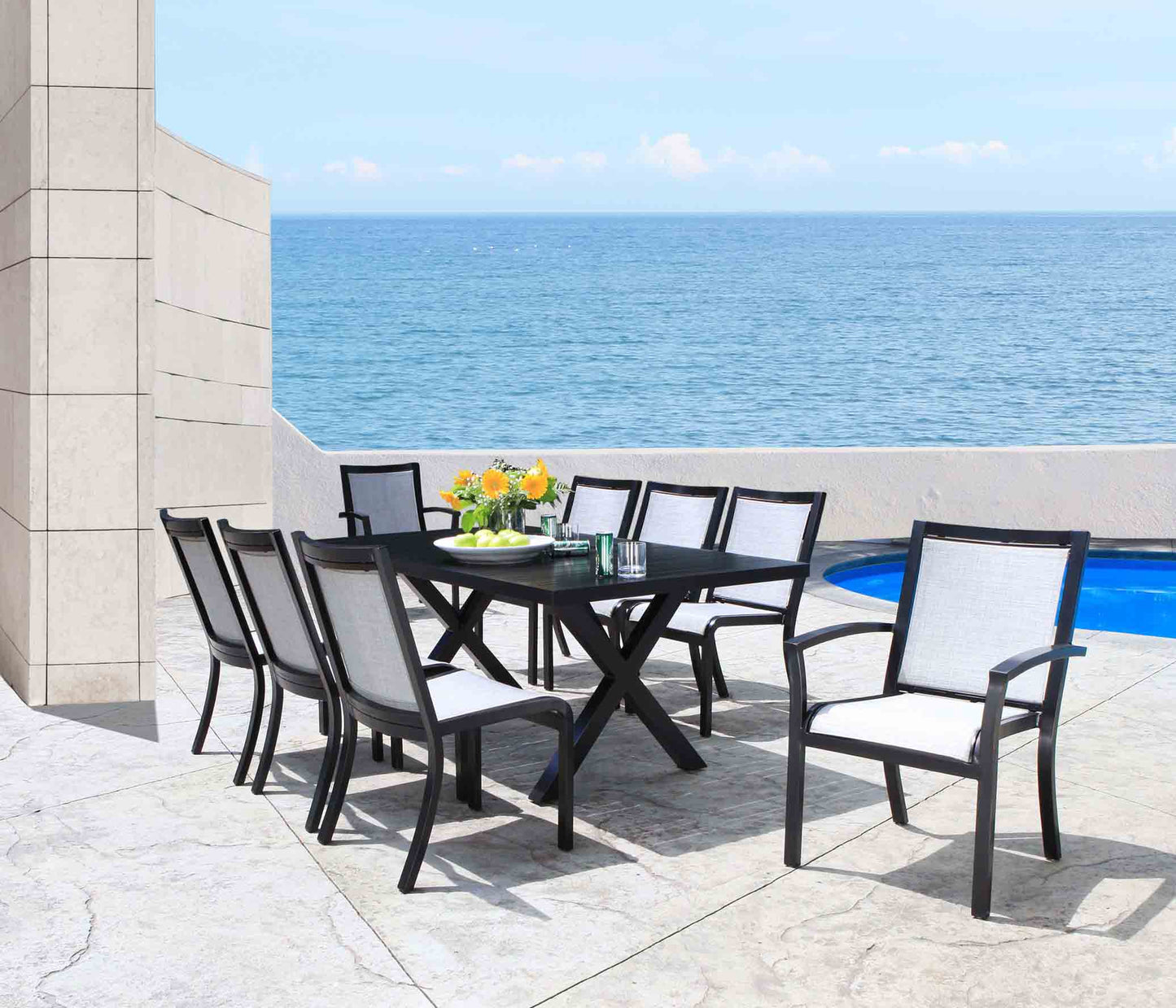 Cabana Coast Outdoor Living > Patio Furniture > Dining Cabana Coast Millcroft Dining Arm Chair