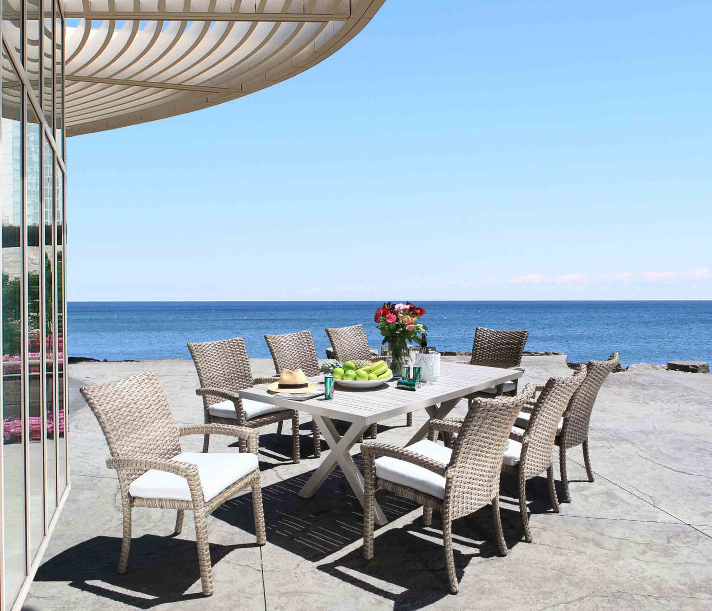 Cabana Coast Outdoor Living > Patio Furniture > Dining Cabana Coast Riverside Dining Arm Chair