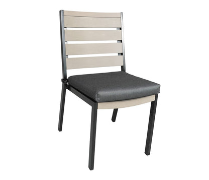 Cabana Coast Outdoor Living > Patio Furniture > Dining Weathered / Italian Sand Cabana Coast Kensington Armless Dining Chair